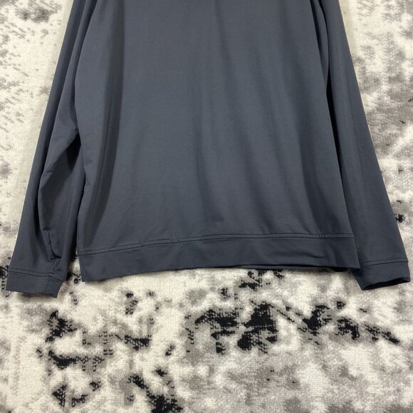 Peter Millar Wicking 1/4 Zip Pullover‎ Mens Size Extra Large Black Stretch Golf - Picture 5 of 14